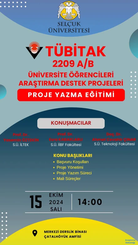 TÜBİTAK Üniversite Öğrencileri Araştırma Destek Projeleri